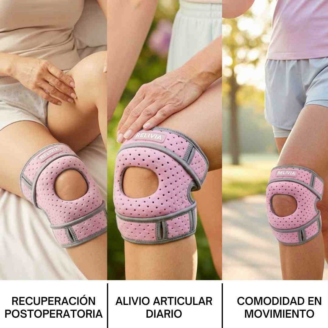 Recupera los años que el dolor de rodilla te robó con Relivia™
